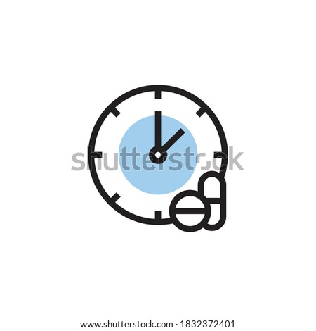 Time capsule icon design isolated on white background