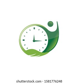 Time Care Logo Template Design Vector. Design Concept, Creative Symbol, Icon.	