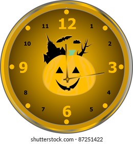 Time to celebrate party isolated clock joyful celebration time vector