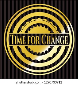Time for Change gold emblem
