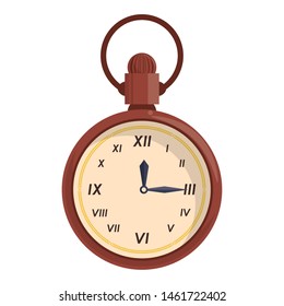 time clock antique classic style watch alarm cartoon vector illustration graphic design