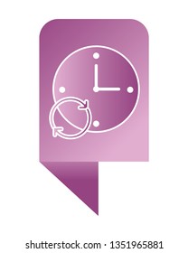 time clock cartoon