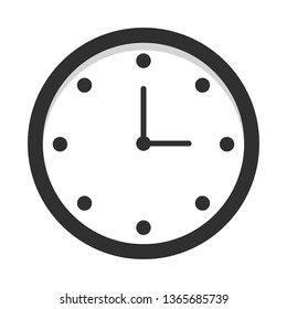 time clock cartoon