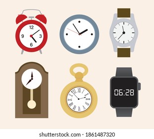 time and clock collection design