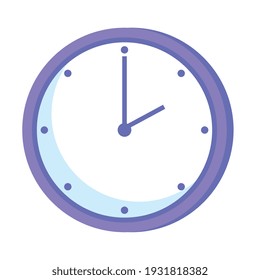 time clock device hours icons