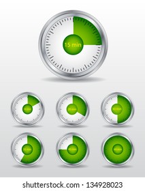 Time clock. EPS10 vector