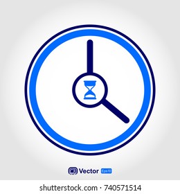time and clock icon