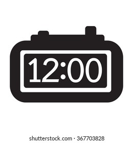 Time Clock icon Illustration sign design