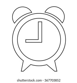 Time Clock icon Illustration sign design