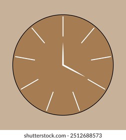 Time clock icon set. modern design isolated eps 10.