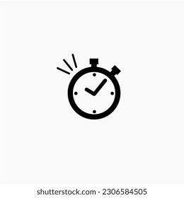Icono de hora y reloj, velocidad, alarma, restauración, administración, mirar símbolos de línea delgada para web y teléfono móvil en fondo blanco