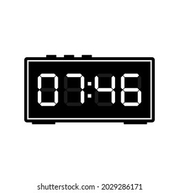 Time and clock icon. Timer, Alarm symbol. Time management and deadline alarm icons.