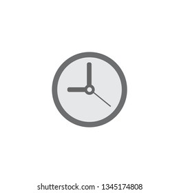 time or clock icon vector