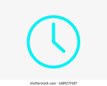 Time, clock icon vector illustration EPS10 - Powered by Shutterstock - Get 15% off with code: PIKWIZARD15