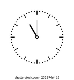 Time and Clock icon vector illustration design template.