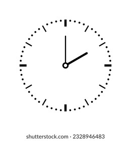 Time and Clock icon vector illustration design template.
