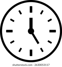 Ícones de tempo e relógio Conceito de gerenciamento de tempo, cronômetro rápido, descanso relógio relógio relógio sinal velocidade relógio símbolo vetor isolado no fundo transparente.