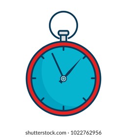 time clock isolated icon