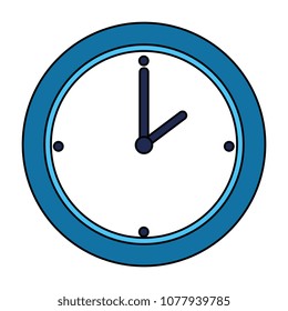 time clock isolated icon