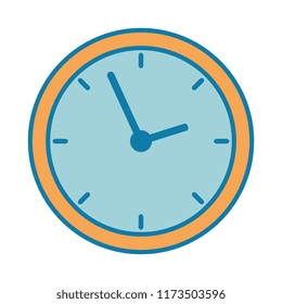 time clock isolated icon