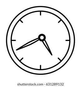 time clock isolated icon