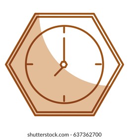 time clock isolated icon