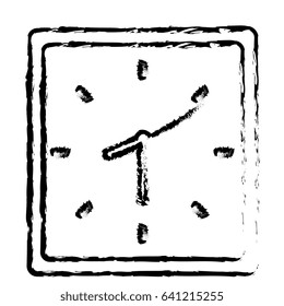 time clock isolated icon