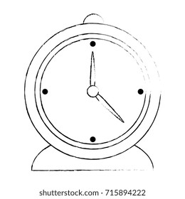 time clock isolated icon