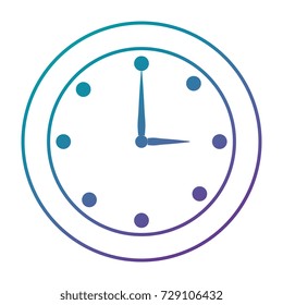 time clock isolated icon