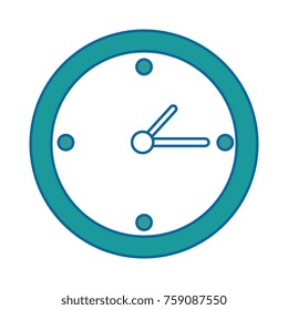 time clock isolated icon