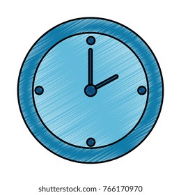 time clock isolated icon