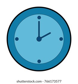 time clock isolated icon