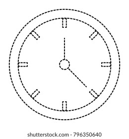 time clock isolated icon