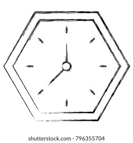 time clock isolated icon