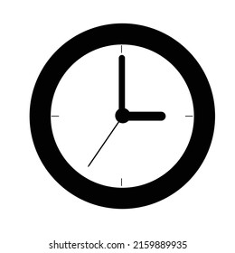 Time clock isolated icon for wab design vector illustration