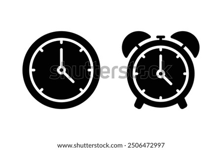Time and Clock line icon. Watch, Timer symbol icon