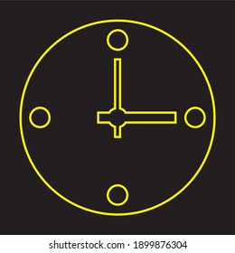 Time and clock line icons. Vector linear icon.
Timer, Alarm and Smartwatch. Time management, 24 hour clock, deadline alarm icons. Sand hourglass, calendar and digital smartwatch, timer stopwatch.