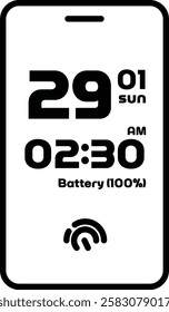 Time and clock related to daily life