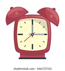 time clock retro classic vintage watch alarm cartoon vector illustration graphic design