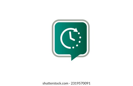 Time, clock stop watch, limited offer, happy hour, deadline concept, line icon, vector illustration