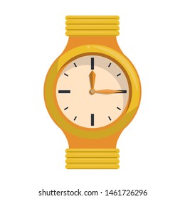 time clock watch alarm cartoon vector illustration graphic design