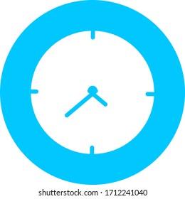 Time, clock, watch icon. Concept of UI design elements. Digital countdown app, user interface kit, mobile clock interface. Fast time logo, stop watch speed concept, quick delivery, express and urgent.