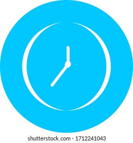Time, clock, watch icon. Concept of UI design elements. Digital countdown app, user interface kit, mobile clock interface. Fast time logo, stop watch speed concept, quick delivery, express and urgent.