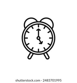 time clock watch icon vector set collection for web