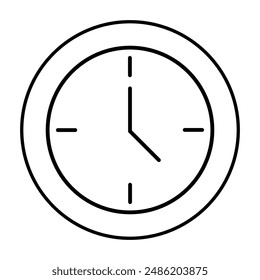 Time Clocks Icon Vector illustration