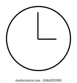 Time Clocks Icon Vector illustration