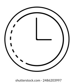 Ilustración vectorial de iconos de relojes