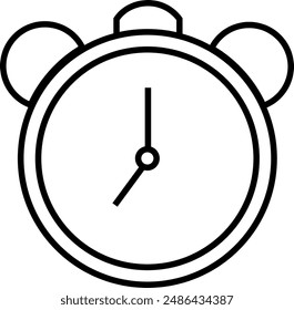 Time Clocks Icon Vector Illustration