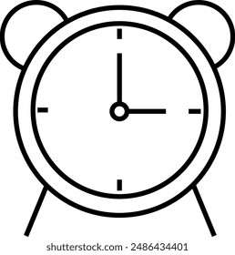 Time Clocks Icon Vector Illustration