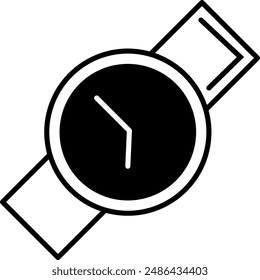 Time Clocks Icon Vector Illustration